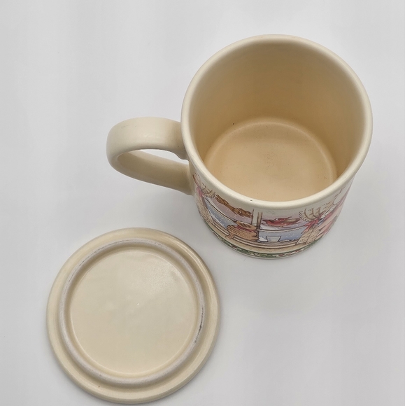 Vintage Watkins Country Kids Christmas Mug And Coaster Set - Picture 6 of 7